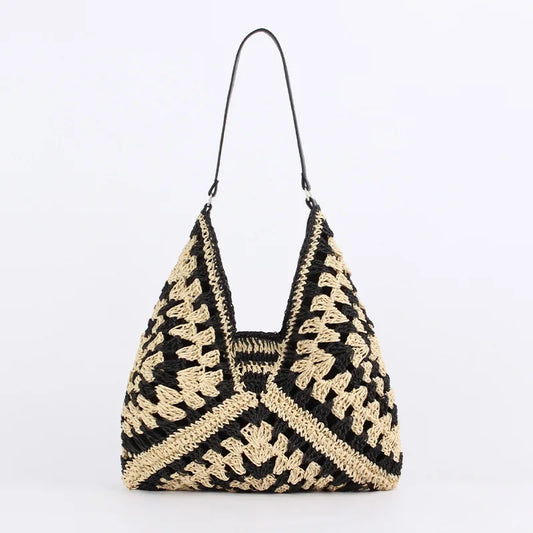 Viral Straw Shoulder Bag