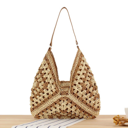 Viral Straw Shoulder Bag