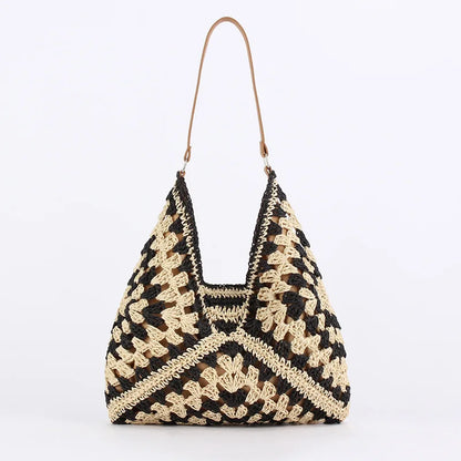 Viral Straw Shoulder Bag