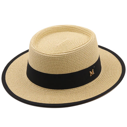 Straw Ribbon Sun Hat